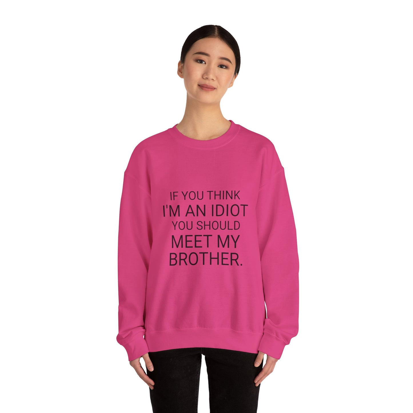 Meet my Brother - Unisex Heavy Blend™ Crewneck Sweatshirt