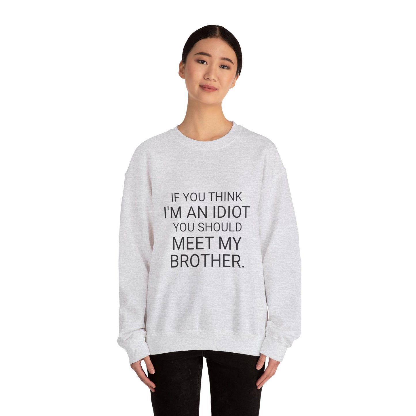 Meet my Brother - Unisex Heavy Blend™ Crewneck Sweatshirt