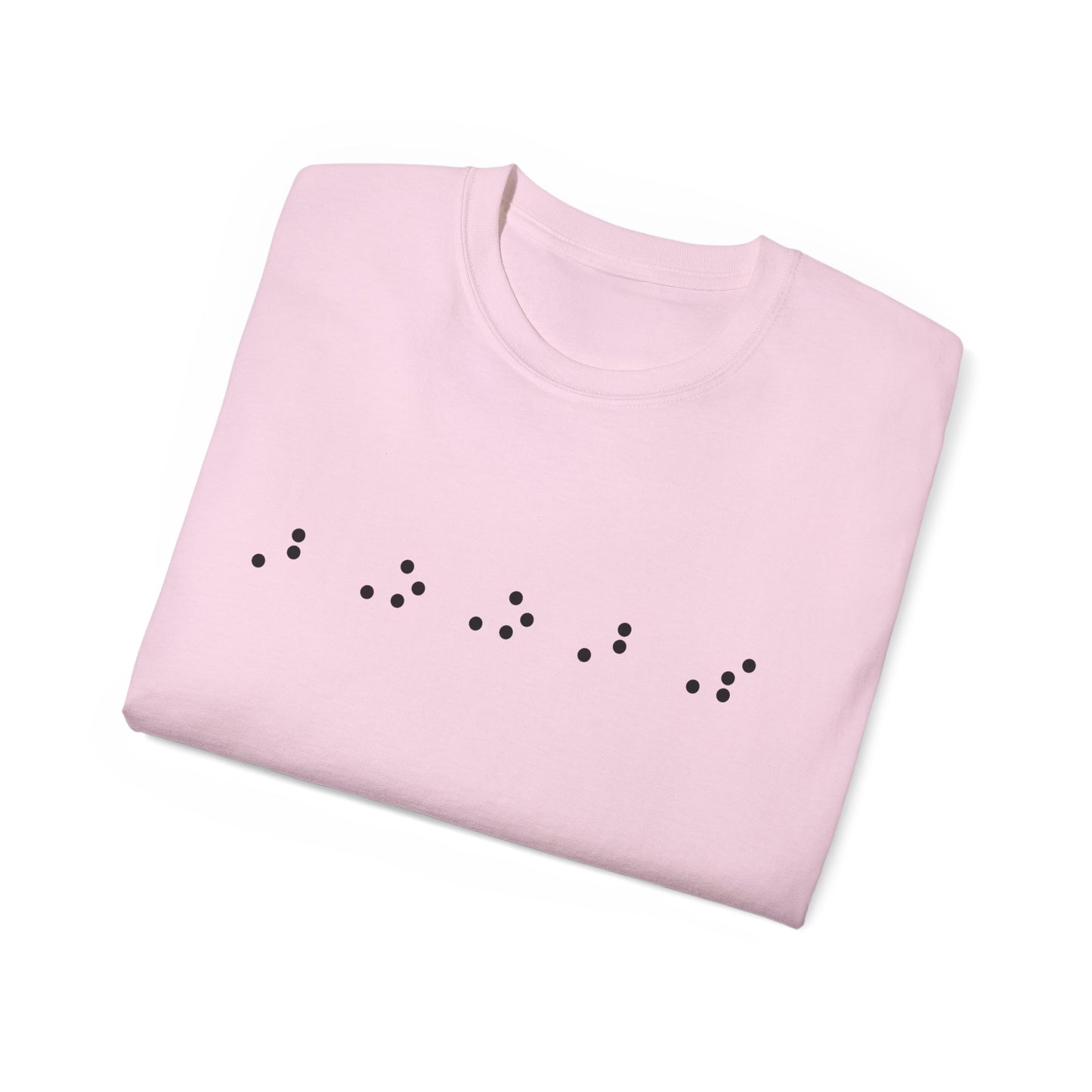 Braille-Inspired Graphic Tee - A Unique Conversation Starter: Big Boobs - Unisex Ultra Cotton Tee