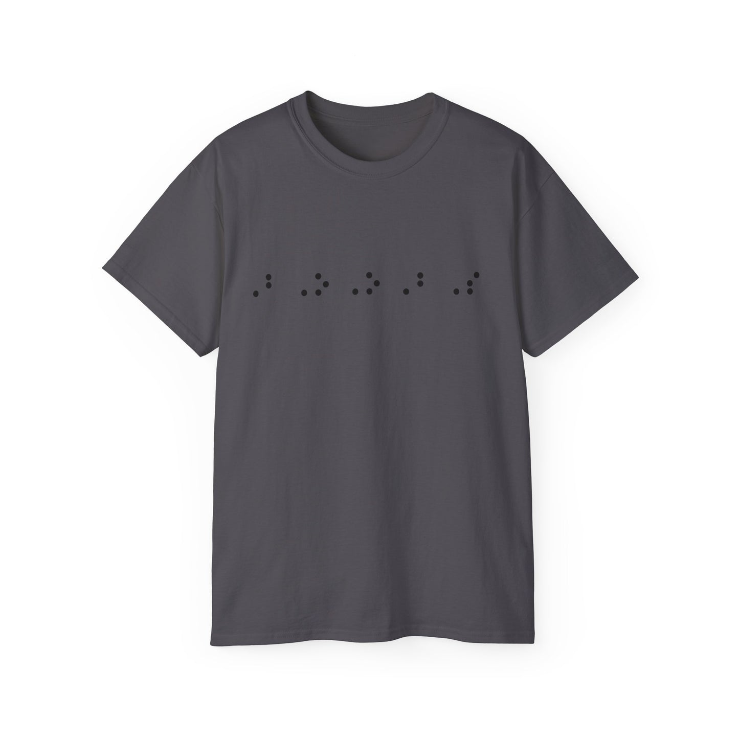 Braille-Inspired Graphic Tee - A Unique Conversation Starter: Big Boobs - Unisex Ultra Cotton Tee