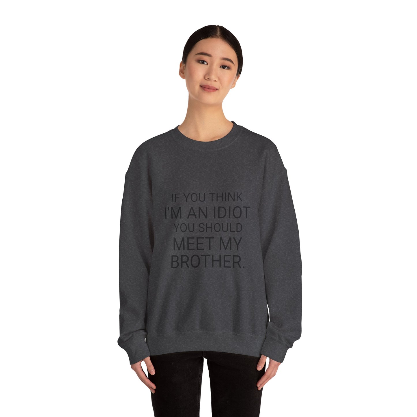 Meet my Brother - Unisex Heavy Blend™ Crewneck Sweatshirt