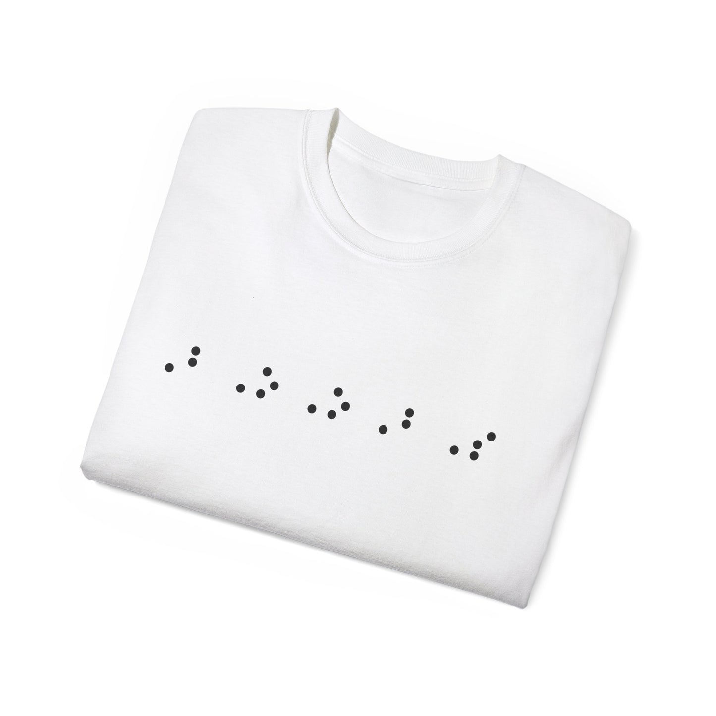 Braille-Inspired Graphic Tee - A Unique Conversation Starter: Big Boobs - Unisex Ultra Cotton Tee