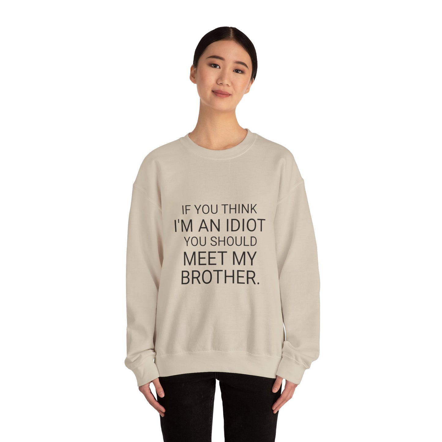 Meet my Brother - Unisex Heavy Blend™ Crewneck Sweatshirt