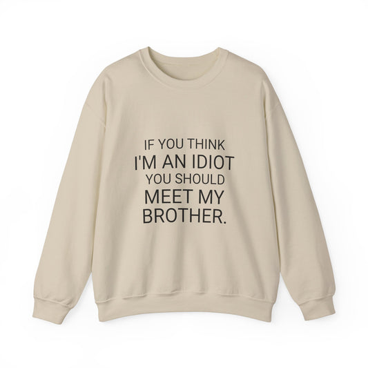 Meet my Brother - Unisex Heavy Blend™ Crewneck Sweatshirt