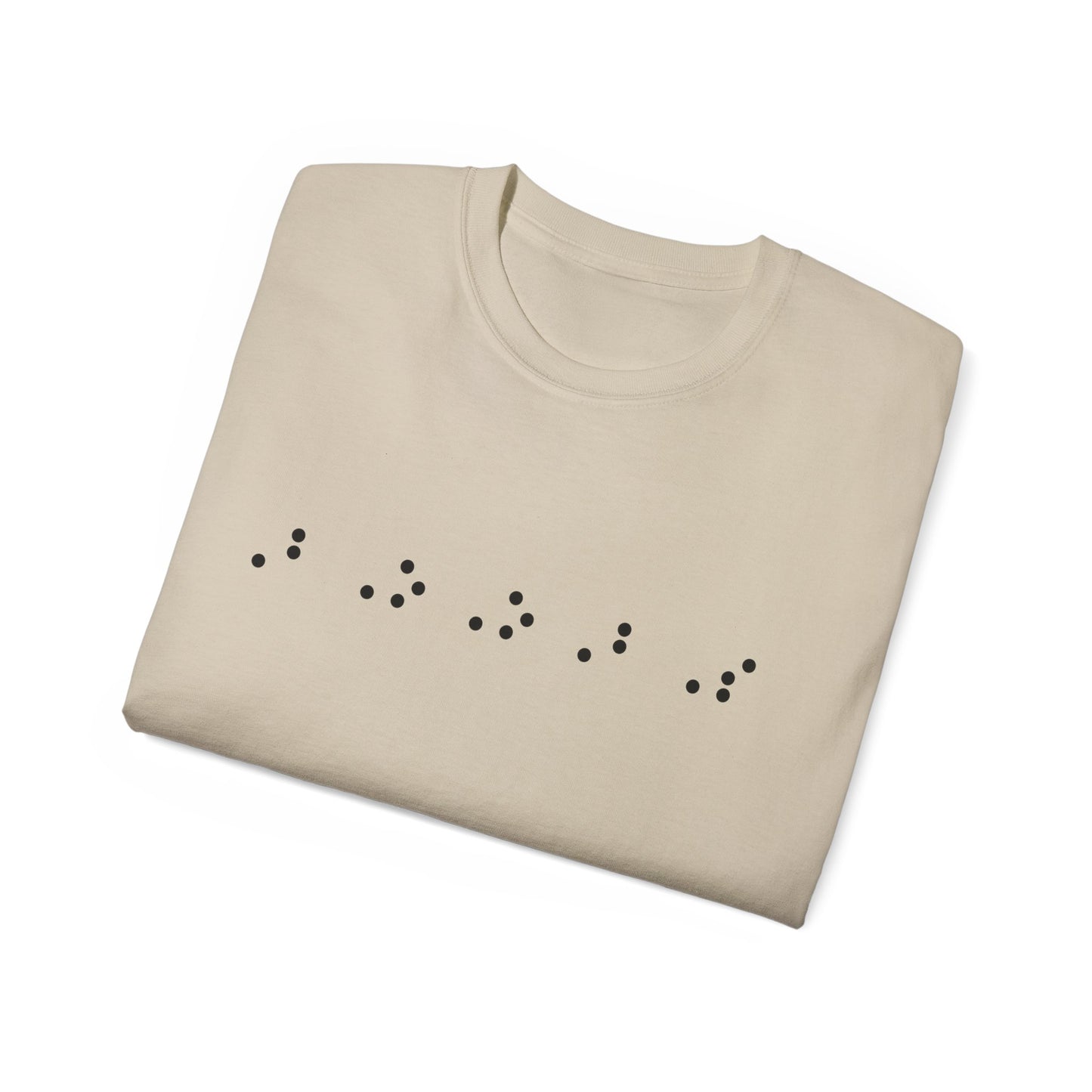 Braille-Inspired Graphic Tee - A Unique Conversation Starter: Big Boobs - Unisex Ultra Cotton Tee