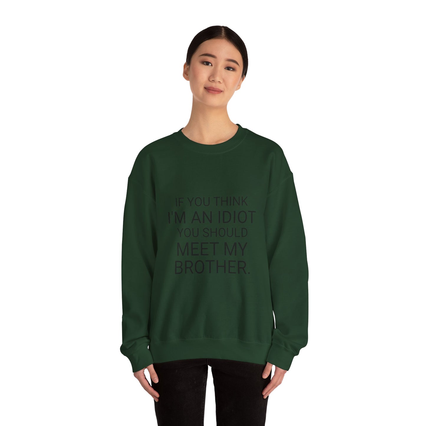 Meet my Brother - Unisex Heavy Blend™ Crewneck Sweatshirt