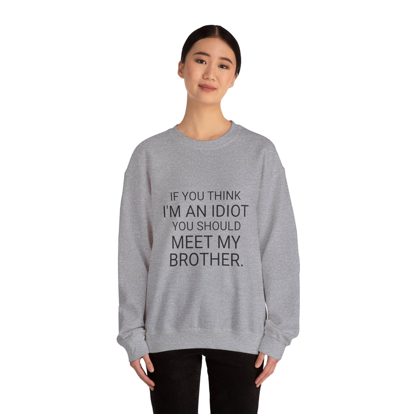 Meet my Brother - Unisex Heavy Blend™ Crewneck Sweatshirt