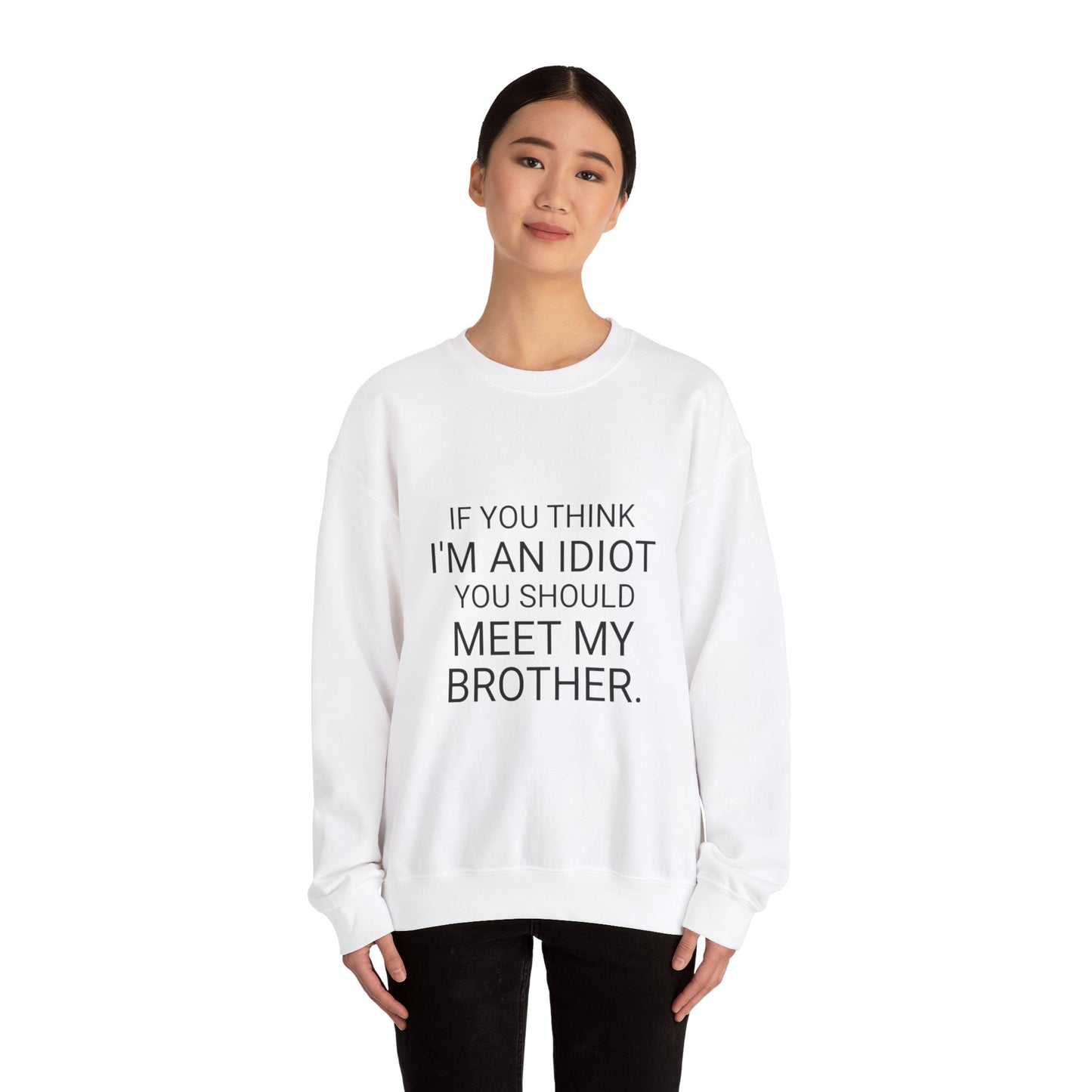 Meet my Brother - Unisex Heavy Blend™ Crewneck Sweatshirt