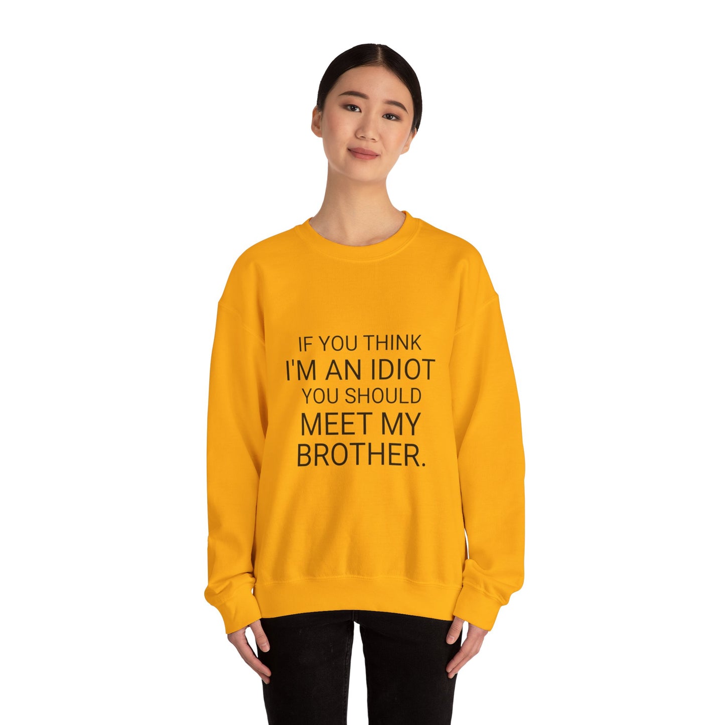 Meet my Brother - Unisex Heavy Blend™ Crewneck Sweatshirt